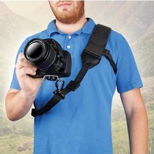 New USA Gear Trueshot Sling Strap DSLR Camera Neoprene Cushion Shoulder Neck