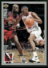 1994-95 Upper Deck Collector's Choice - Steve Smith #3 Silver Foil Signature