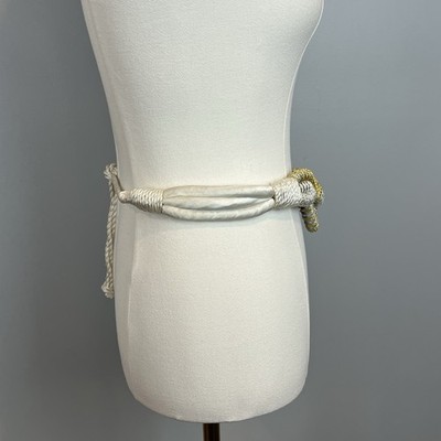 1980s Braided Rope Belt Women display picture 1