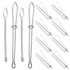 20 Pcs Elastic Replacement Drawstring Tool DIY Rope Threader Clip