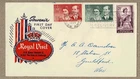 Australia 1954 Royal Visit Set FDC Cover