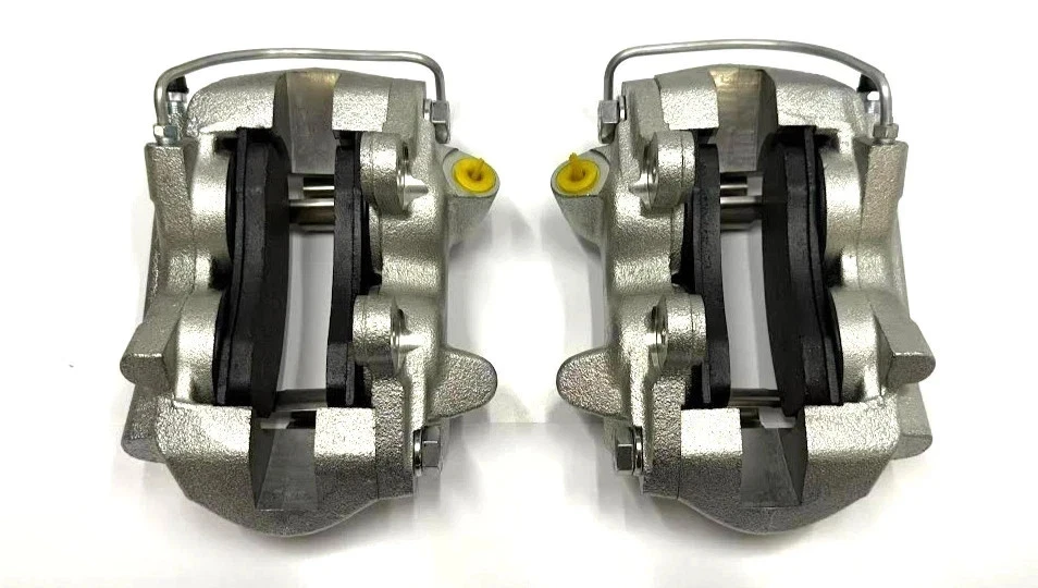 1966-1969 Ford Fairlane Torino Front Disc Brake Conversion Kit 4 Piston Calipers - Image 2 of 4