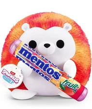 NWT ZURU Snackles HEIDI Hedgehog with Fruit Mentos Series 2 Plush 8" Inch