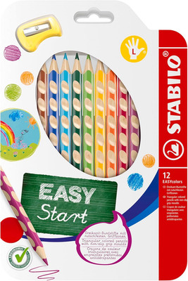 STABILO - Ergonomischer Buntstift Für Linkshänder - Easycolors - 12Er Pack Mit S