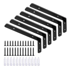 Garage Shelf Brackets Metal Heavy Duty Floating Storage Wall Shelving Support