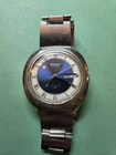 Vintage 1971 Seiko 7006-8029 Automatic 17J Men’s Watch Blue Roman Dial