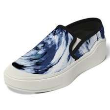 NEW aSMC adidas by Stella McCartney Court Slip On Shoe IG7076 Sky Galaxy Unisex