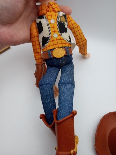 Disney Pixar Thinkway Toy Story 4 sprechende Woody Zugschnur Puppe 15 Zoll ohne Ton - Bild 5 von 5