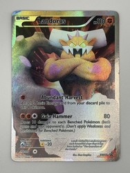 Landorus BW43 Black & White Promo Holo Full Art