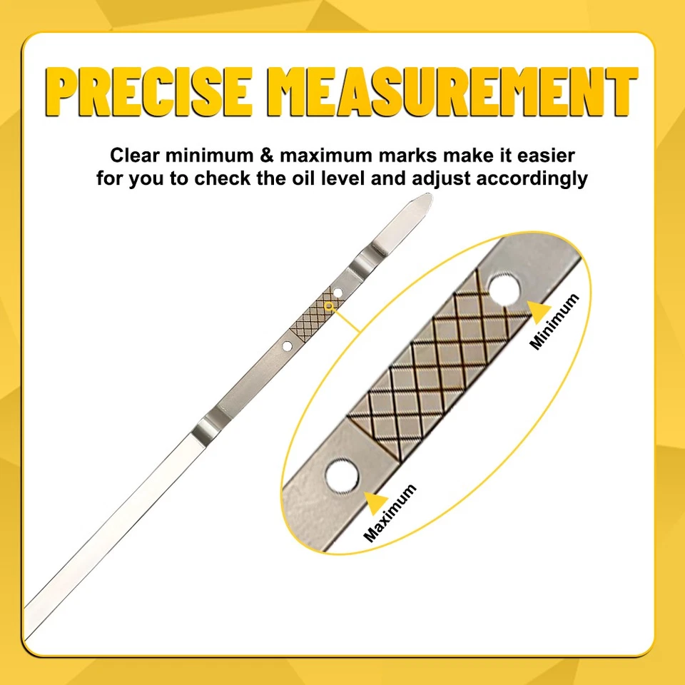 Varilla de medición de aceite para Ford Police Interceptor sedán base utilitaria 3,5 L 3,7 L 15-17 Foto 4 de 4