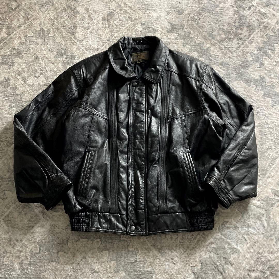 Unknown Vintage Black Short Leather Jacket | eBay Unknown Vintage Black Short Leather Jacket | eBay