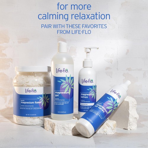 Life-flo Magnesium Lotion, Vanilla Scent - Relief and Relaxation with Magnesi... - Picture 6 of 6