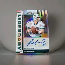 2022 PANINI DAN MARINO AUTOGRAPHED CONTENDERS OPTIC LEGENDARY PULSAR /25