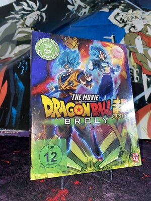Dragonball Super: Broly - Blu-ray + DVD / Steelbook Edition - Sealed 