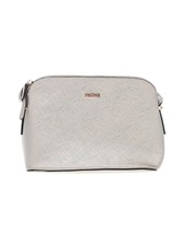 Prune Women Silver Leather Crossbody Bag One Size