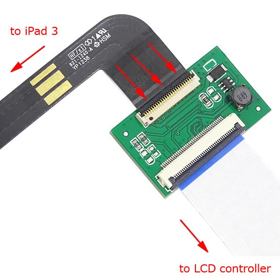 LCD Board for iPad3 iPad4 LP097QX1 SPA1 LTN097QL01 A01 HDMI USB C Video Input - Image 3 of 4