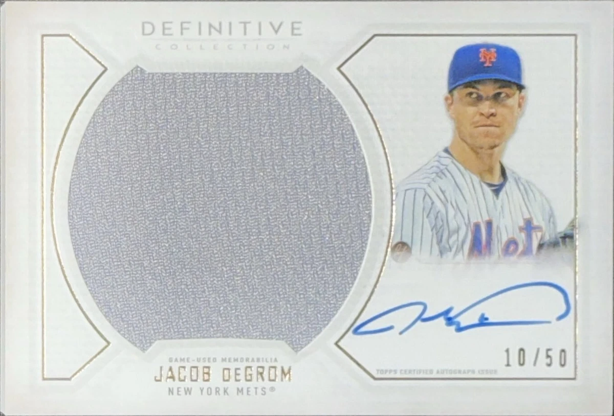 Jacob deGrom Baseball Sports Trading Cards & Accessories 