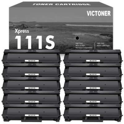 1-10pack MLT-D111S Toner Cartridge For Samsung Xpress M2020W M2024W M2070FW lot