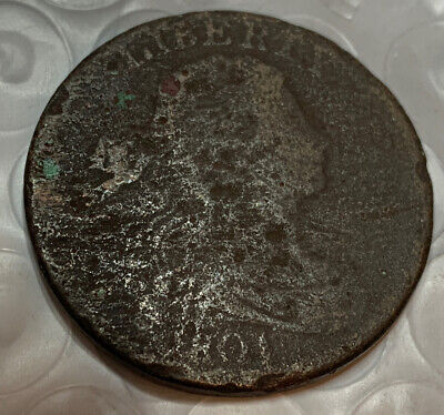1801 Draped Bust Large Cent G+ Early American History Free Ship With 5  Items B1 | eBay