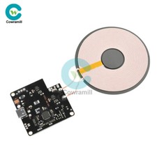 DC 12V 15W 5-22MM Long Range Wireless Charging Module Large Coil Charging Board