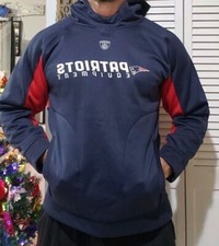 New England Patriots Reebok NFL On Field Hoodie Youth Sz XL 18/20 A44