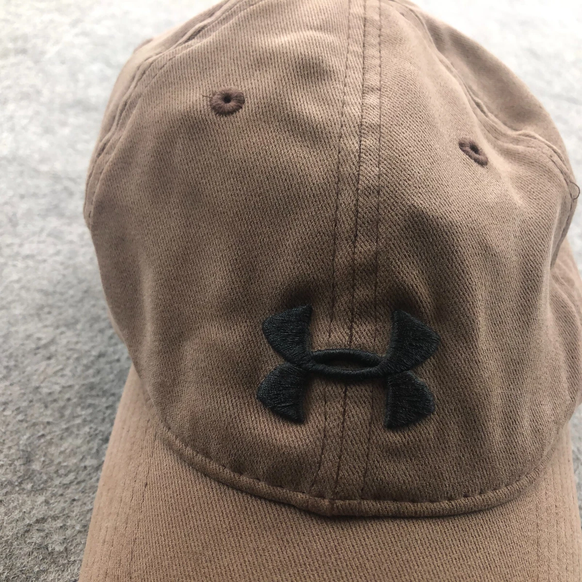 Brown under armour hat hotsell