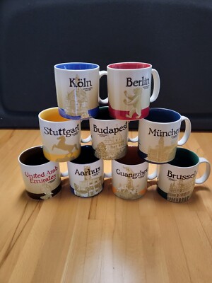 Diverse Starbucks Tasse City Mug Collector Series Sammeltasse 473ml, unbenutzt
