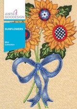 Sunflowers Anita Goodesign Embroidery Machine Designs CD