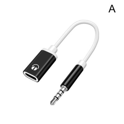 USB 3.1 Type-C Male To 3.5mm Headphone-Earphone Jack-DAC Female Adapter Cable