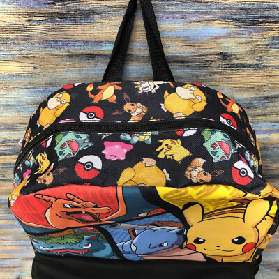 2020 Pokemon Backpack Charizard Pikachu Venasaur Eeveelution 