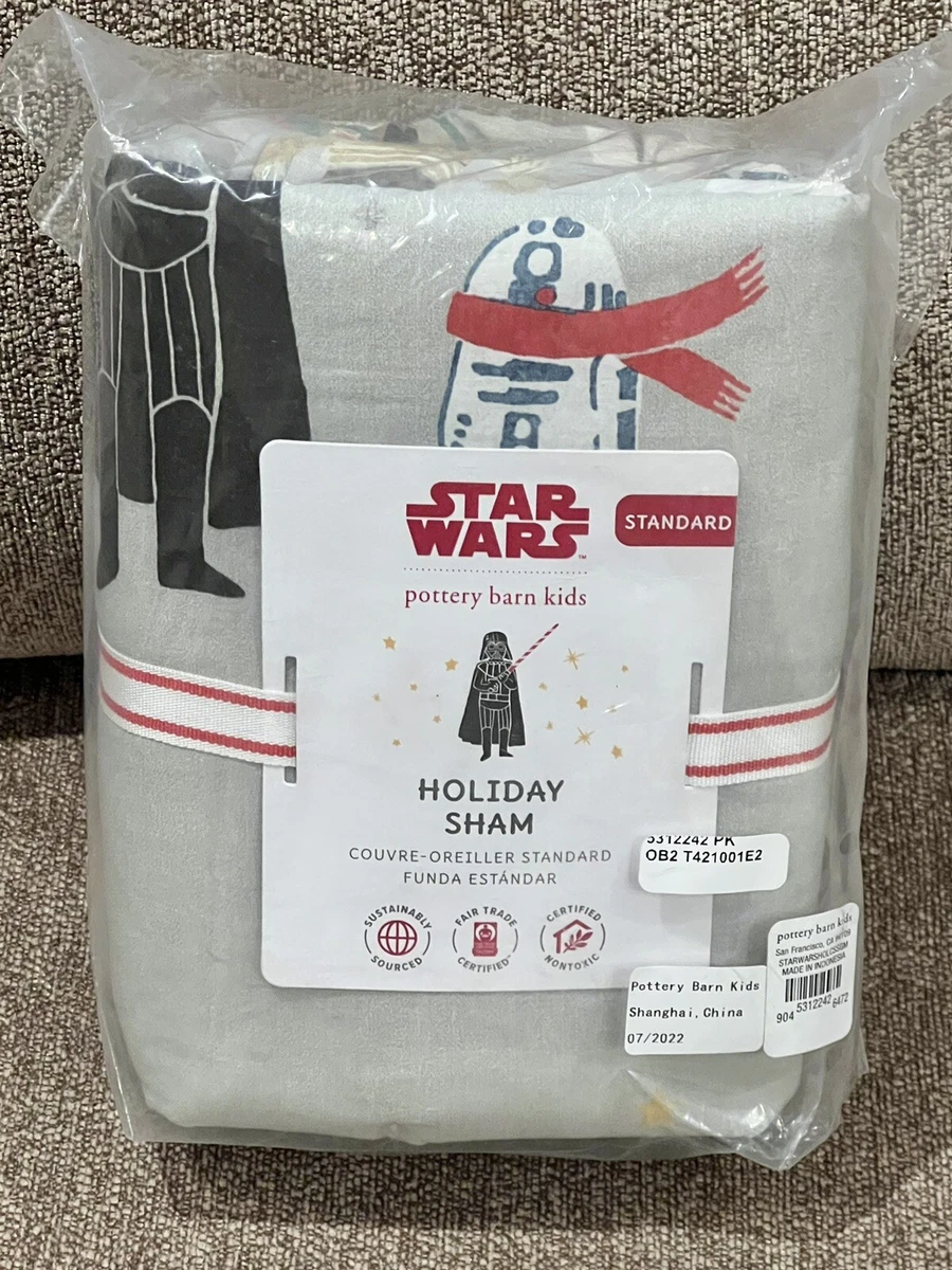 Taie D'oreiller Star Wars Noël Enfant – Pottery Barn – Taille Standard