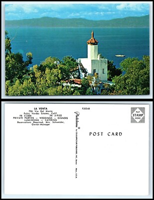 CALIFORNIA US Postcard - Palos Verdes Estates, La Venta O11