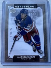2019-20 Upper Deck Chronology Redemption Alexis Lafreniere Rookie Card