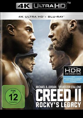 Creed II (2) - Rocky's Legacy - 4K Ultra HD # UHD+BLU-RAY-NEU