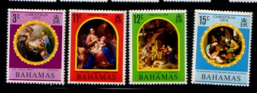 BAHAMAS Christmas 1970 MNH set