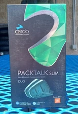 Cardo Packtalk Slim Duo JBL Single Mesh Bluetooth Communication System