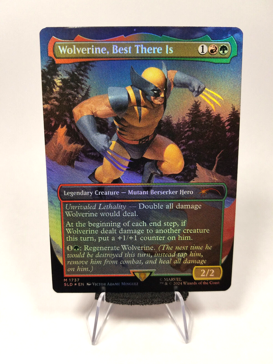 Wolverine, Best There Is Foil x1 #1737 - MTG Marvel Secret Lair | eBay