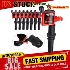 8Pcs Ignition Coils Bobina Duralast For Ford F-150 5.4 5.4L 4.6L DG511 2004-2008