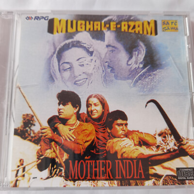 MUGHAL E AZAM MOTHER INDIA RPG SARE SAMA BOLLYWOOD MUSIC AUDIO CD