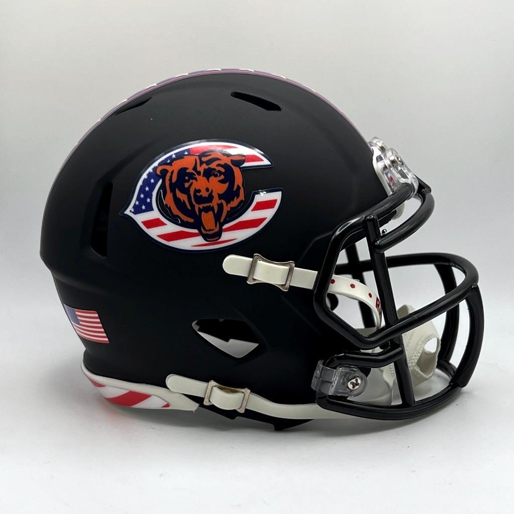 NFL ミニヘルメット　サイン入り　Chicago Bears Keenan Allen Signed Chicago Bears Speed Mini Football Helmet