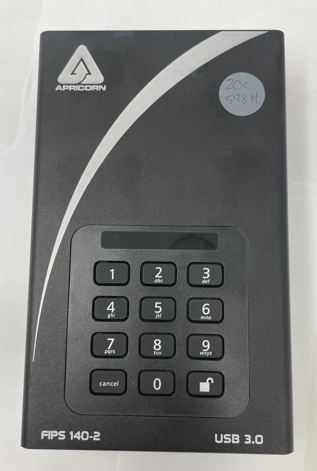 Apricorn Aegis 6TB Padlock DT FIPS - 3PL256F-6000 - Image 4 of 4