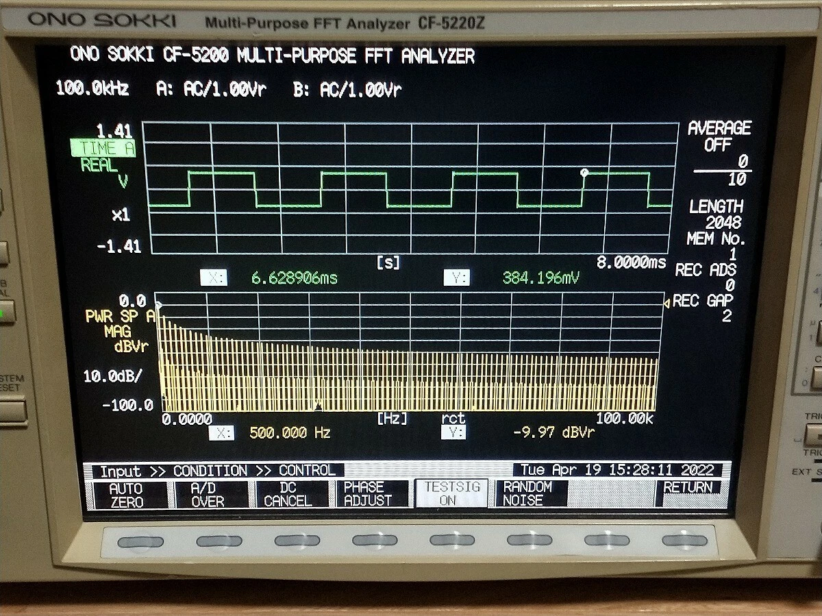 ONOSOKKI CF-5220Z 2ch FFT Analyzer | eBay