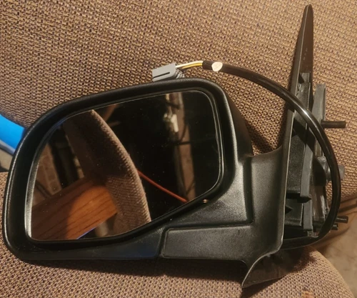 Driver Left Side Black Mirror with Power Glass Adjust for Ford Ranger 1998-2002