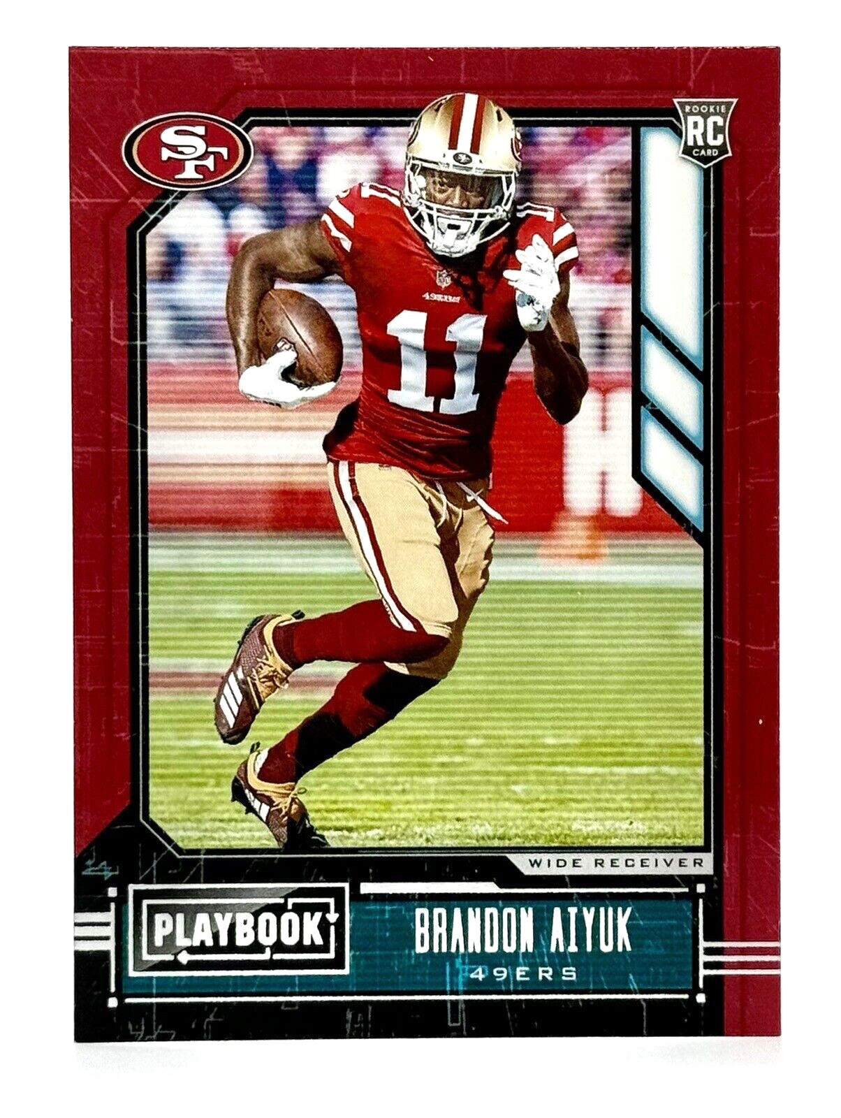 2020 Panini Playbook #119 Brandon Aiyuk RC San Francisco 49ers