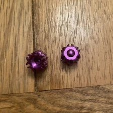 2 purple valve caps rollfast iverson eliminator jc higgins raleigh columbia buzz