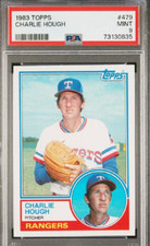1983 Topps Charlie Hough #479 PSA 9 - LOW POP - Only 13 Graded Higher