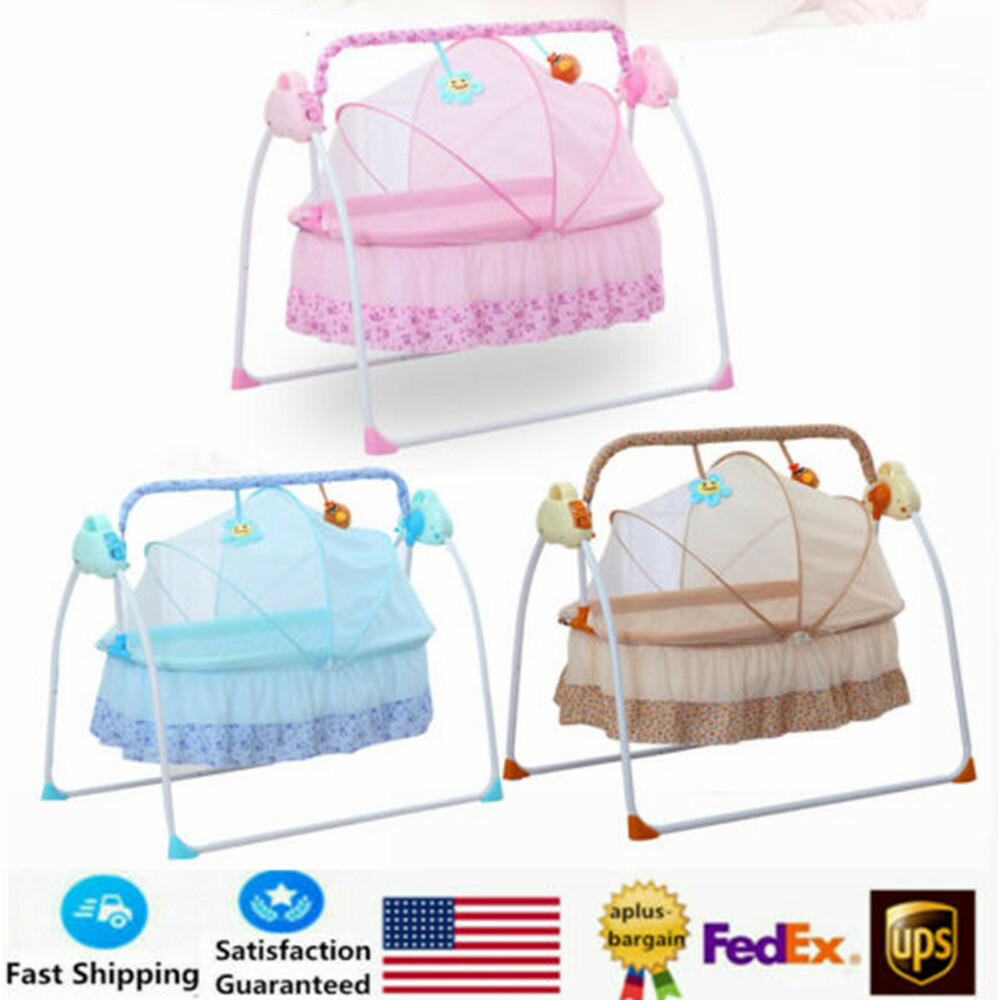 electric rocking cot