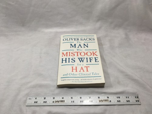 Oliver Sacks "The Man Who Mistook His Wife for a Hat", 1998 Paperback