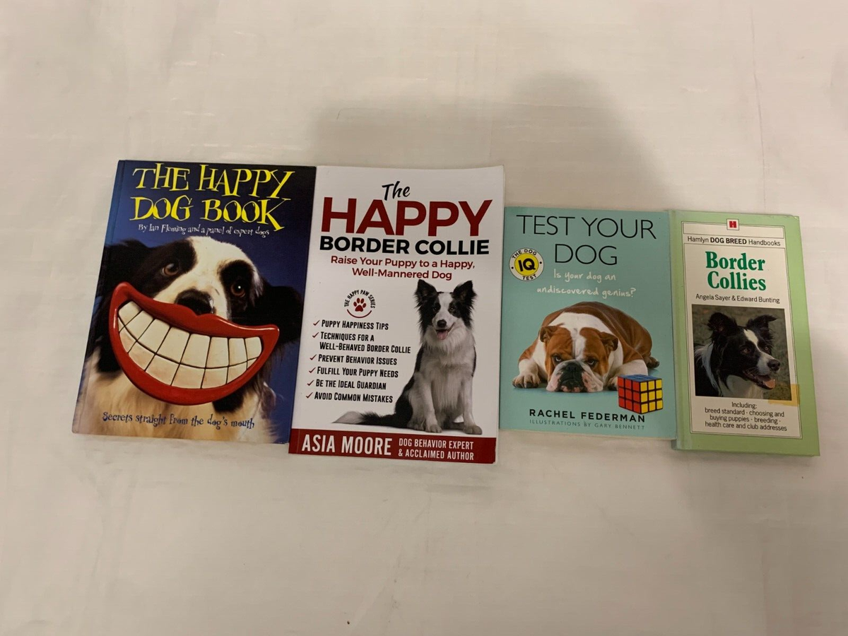 Border Collie Dog Breed Iq 4x Dog Books Happy Border Collie Test