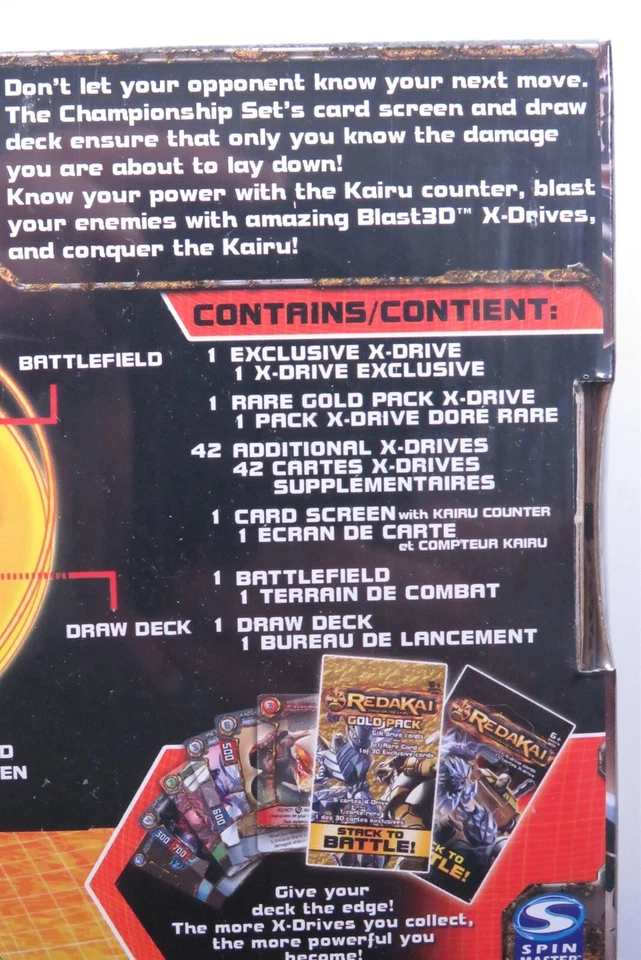 REDAKAI Conquer the Kairu CHAMPIONSHIP SET TCG Box Gold Pack X-Drive Exclusive - Image 3 of 4